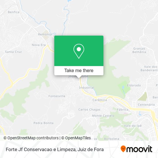 Forte Jf Conservacao e Limpeza map