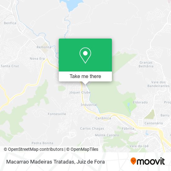 Macarrao Madeiras Tratadas map