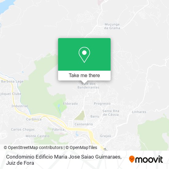 Mapa Condominio Edificio Maria Jose Saiao Guimaraes