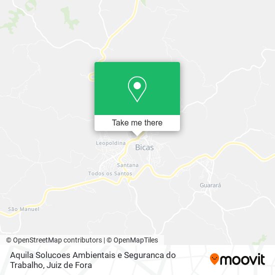 Aquila Solucoes Ambientais e Seguranca do Trabalho map