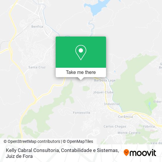 Mapa Kelly Cabral Consultoria, Contabilidade e Sistemas