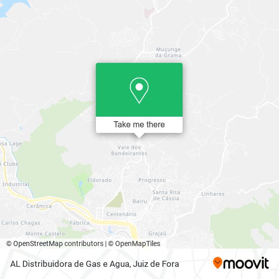 AL Distribuidora de Gas e Agua map