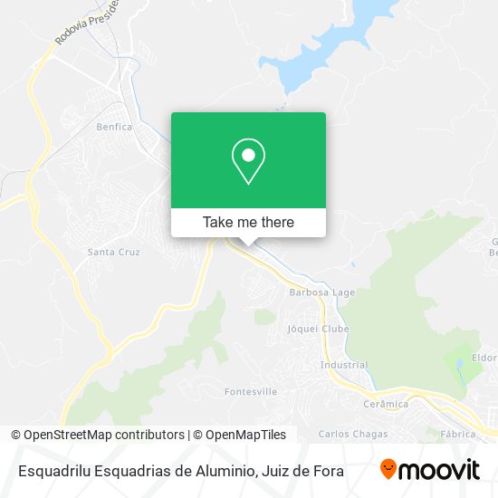 Esquadrilu Esquadrias de Aluminio map
