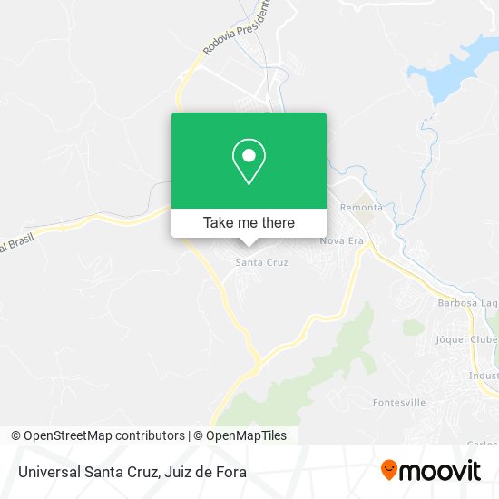 Universal Santa Cruz map