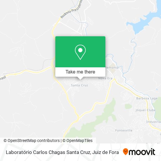 Laboratório Carlos Chagas Santa Cruz map