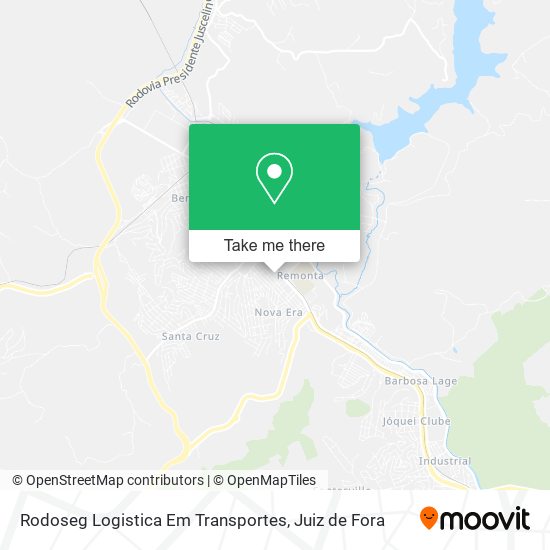 Rodoseg Logistica Em Transportes map