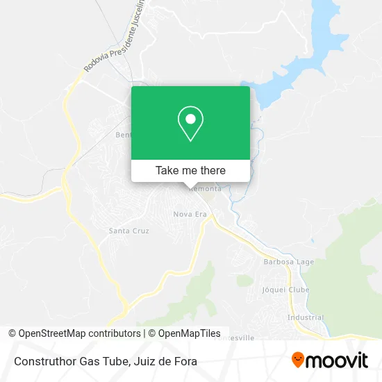 Construthor Gas Tube map