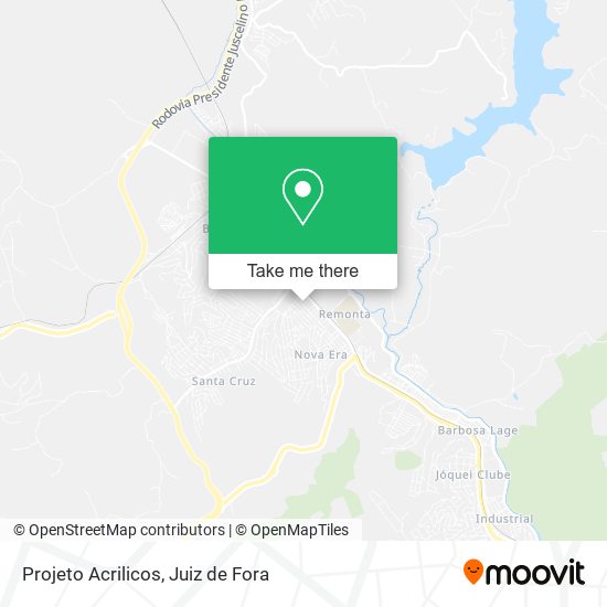 Projeto Acrilicos map