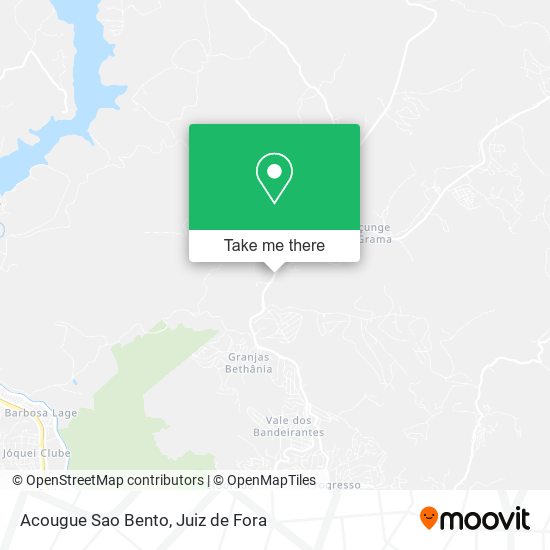 Acougue Sao Bento map