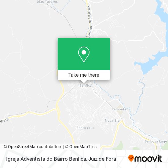 Igreja Adventista do Bairro Benfica map