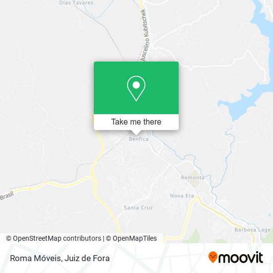 Roma Móveis map