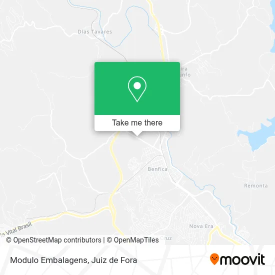 Modulo Embalagens map