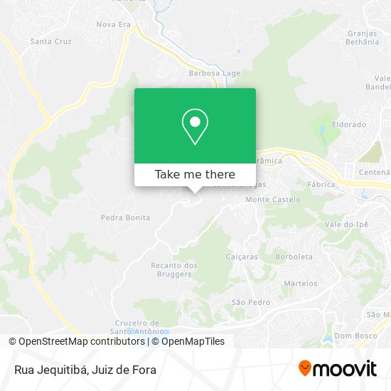 Rua Jequitibá map