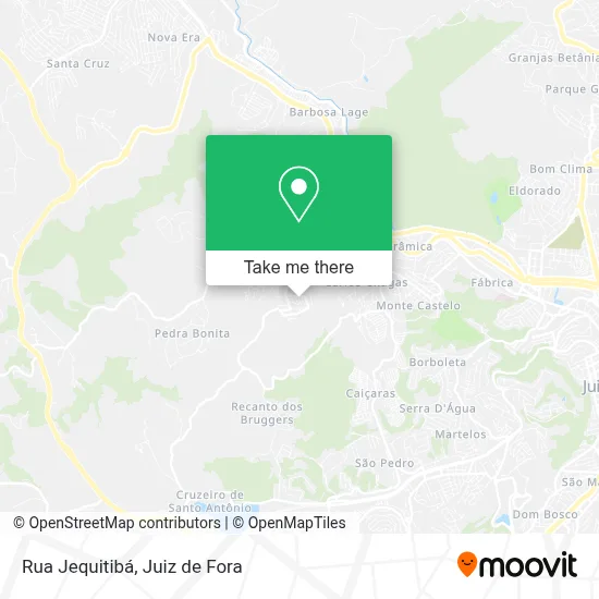 Rua Jequitibá map