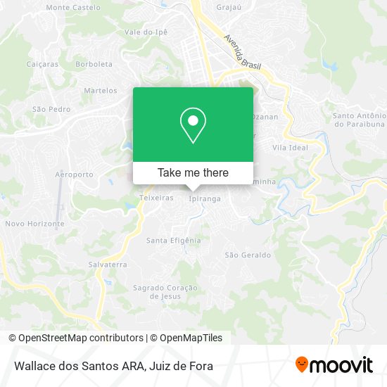 Wallace dos Santos ARA map