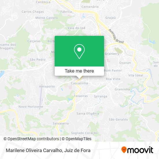 Mapa Marilene Oliveira Carvalho