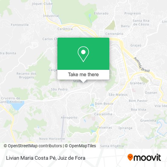 Livian Maria Costa Pé map