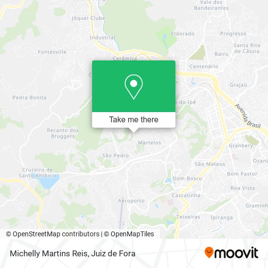 Michelly Martins Reis map