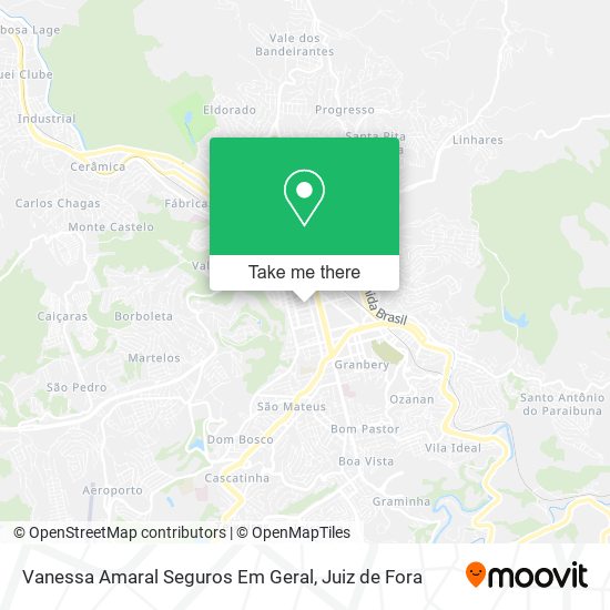 Mapa Vanessa Amaral Seguros Em Geral