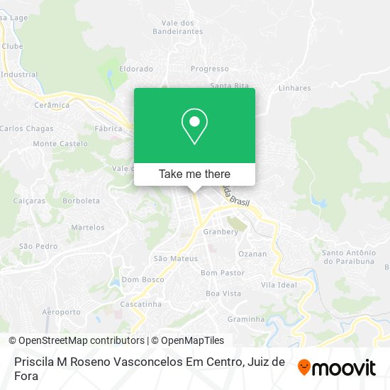 Priscila M Roseno Vasconcelos Em Centro map