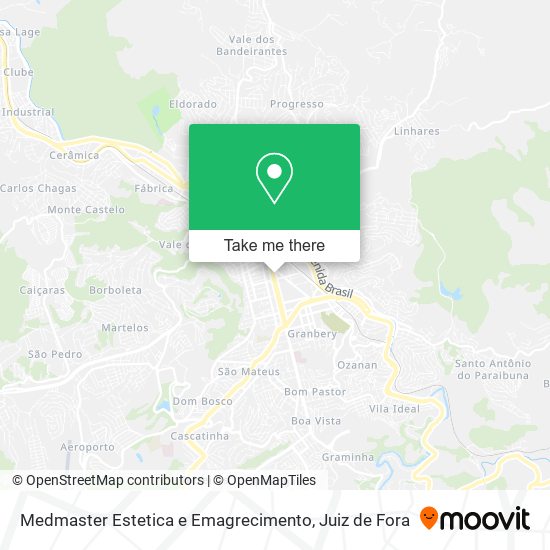 Medmaster Estetica e Emagrecimento map