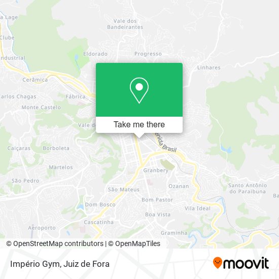 Mapa Império Gym