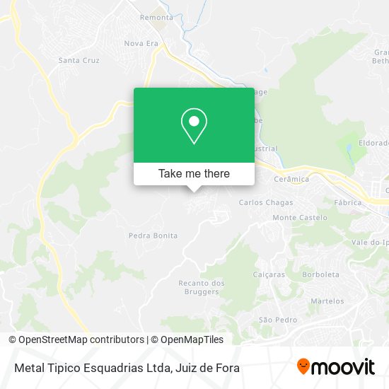 Metal Tipico Esquadrias Ltda map