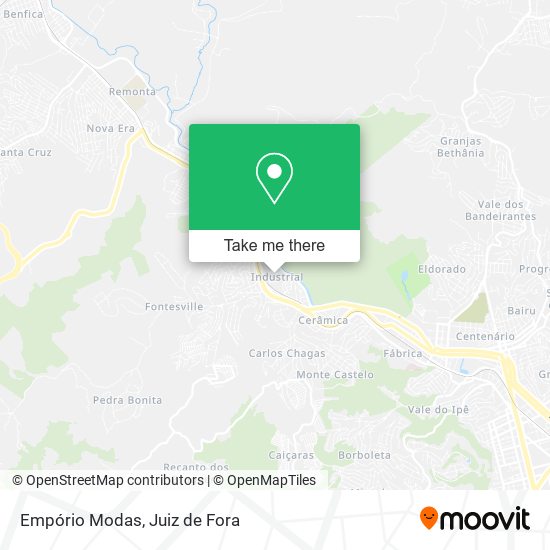 Empório Modas map
