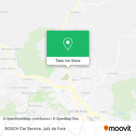 BOSCH Car Service map