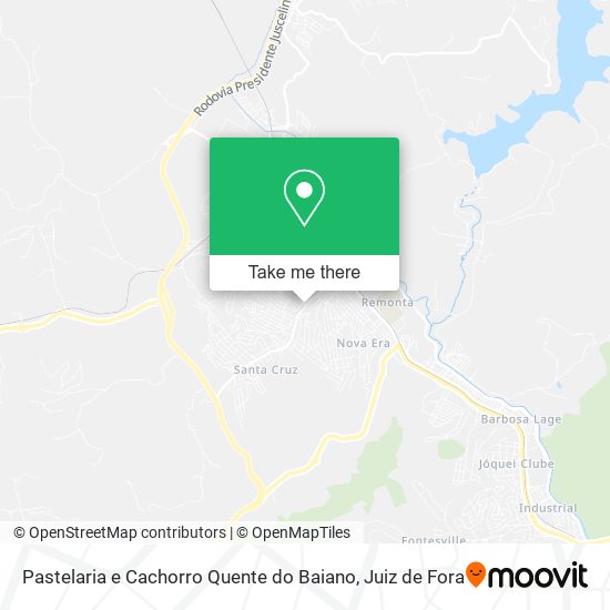 Pastelaria e Cachorro Quente do Baiano map