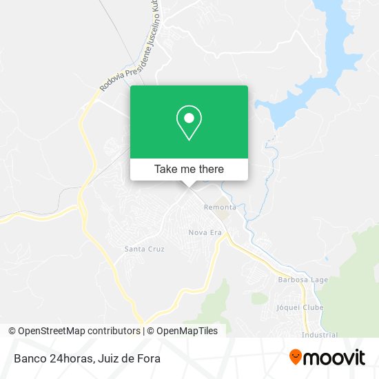 Banco 24horas map