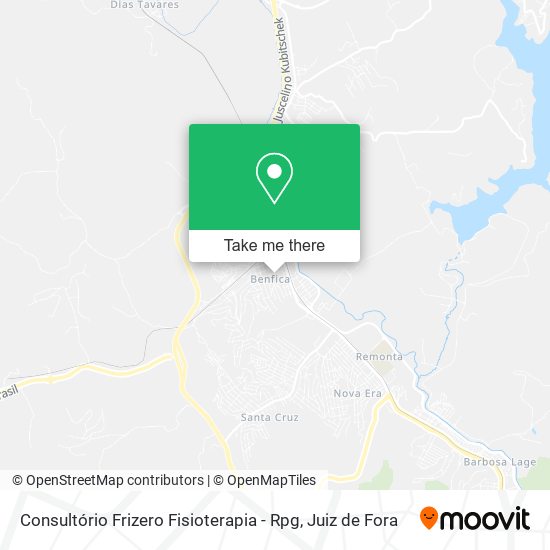 Consultório Frizero Fisioterapia - Rpg map