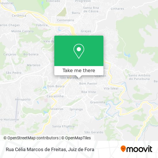 Rua Célia Marcos de Freitas map
