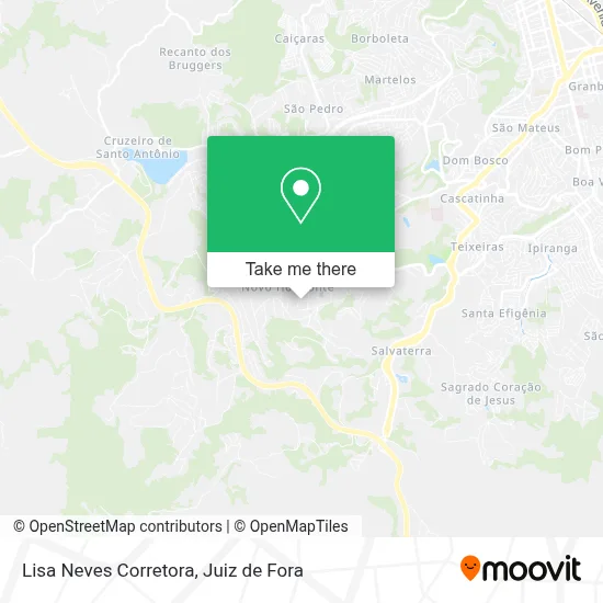 Lisa Neves Corretora map