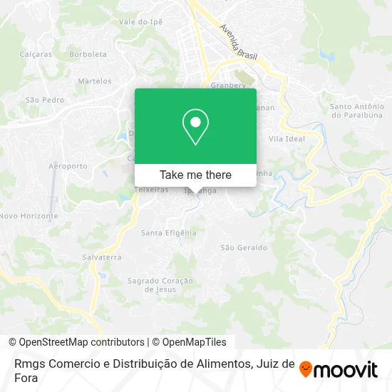 Rmgs Comercio e Distribuição de Alimentos map