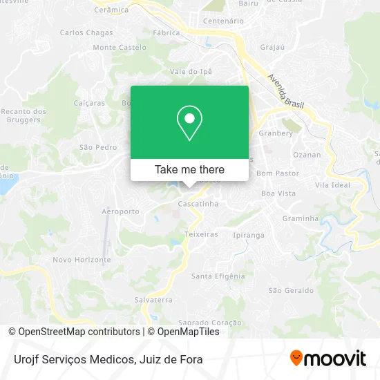 Urojf Serviços Medicos map