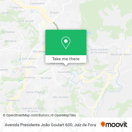 Avenida Presidente João Goulart 600 map