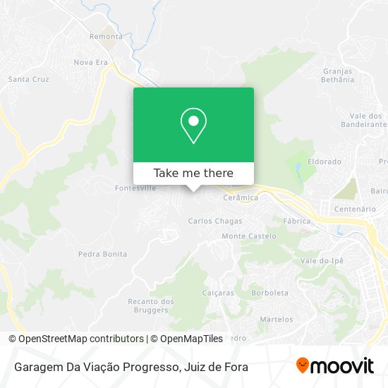 Garagem Da Viação Progresso map