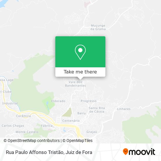 Rua Paulo Affonso Tristão map