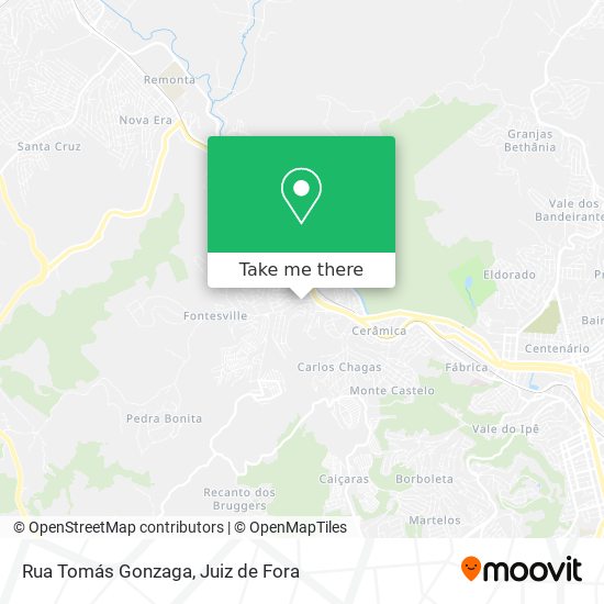 Rua Tomás Gonzaga map