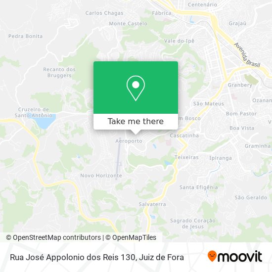 Rua José Appolonio dos Reis 130 map
