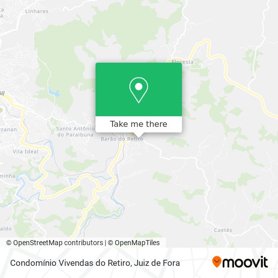 Condomínio Vivendas do Retiro map