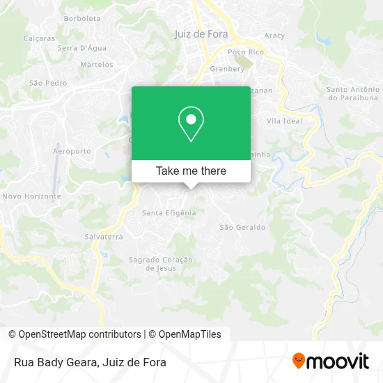 Rua Bady Geara map