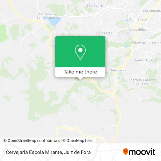 Cervejaria Escola Mirante map