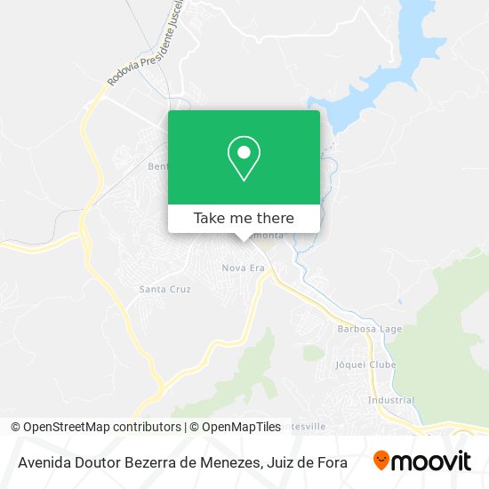 Avenida Doutor Bezerra de Menezes map