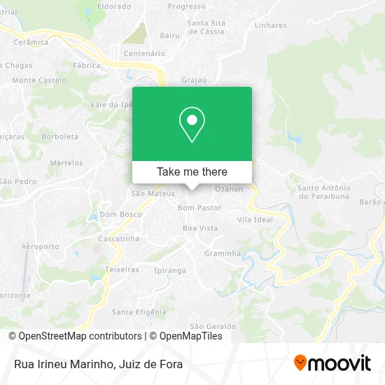 Rua Irineu Marinho map