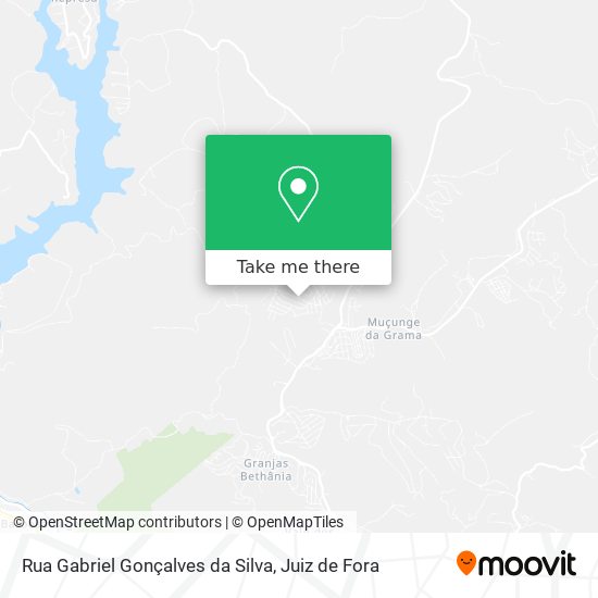 Rua Gabriel Gonçalves da Silva map