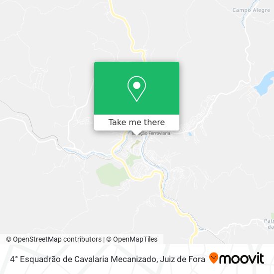 4° Esquadrão de Cavalaria Mecanizado map