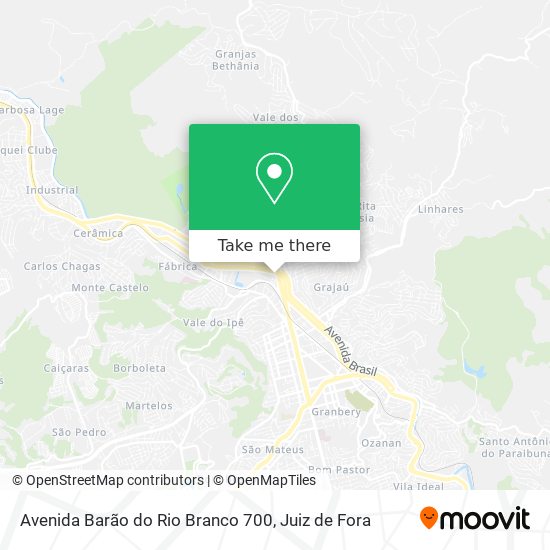 Avenida Barão do Rio Branco 700 map