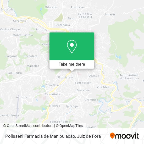 Polisseni Farmácia de Manipulação map